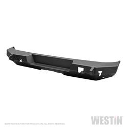 Bumper, WJ2, Fabricated Steel, Black Textured Powdercoated, Rear, Jeep, Each