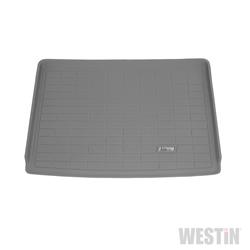 Floor Liners, Sure-Fit, Cargo Area, Rubberized Thermoplastic, Gray, Cadillac, Chevy, GMC, Each