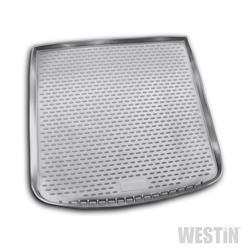 Floor Mat, Profile Floor Liner, Cargo Area, Rubberized Polymer, Black, Westin Logo, Dodge, Each