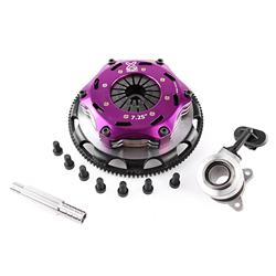 Clutch Kit Inc Chromoly Flywheel + HRB; 7.25 in. Twin Sprung Ceramic Discs