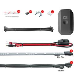 New Style 8x24" Tubes XKchrome Car Standard Kit with Dual-Mode Dash Mount Controller