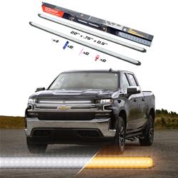 22" Switchback Grill Lights with Start-up Animation & Sequential Turn Signals