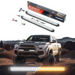 9" Switchback Grill Lights with Start-up Animation & Sequential Turn Signals