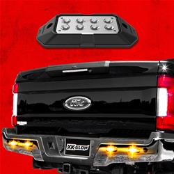 4pc Strobe Pod Lights w/ Traffic Modes Ultra Bright LEDs Multiple Strobe modes + Solid On -Red