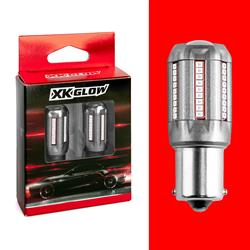 2pc Red 1157 Auto Bulb