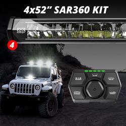 (4) 52" SAR360 Light Bar Kit Emergency Search and Rescue Light System