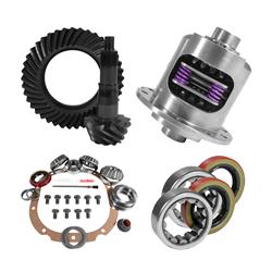 Ring and Pinion Gears,Yukon Gear & Axle 8.8" Ford, 4.88 Ratio Rear Ring & Pinion Gearand 2.53" OD Axle Bearings & Seals