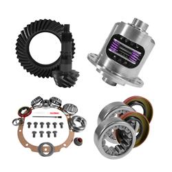Ring and Pinion Gears,Yukon Gear & Axle 8.8" Ford, 4.11 Ratio Rear Ring & Pinion Gearand 2.99" OD Axle Bearings & Seals