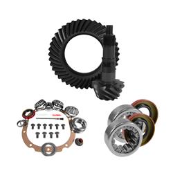 Ring and Pinion Gears,Yukon Gear & Axle 8.8" Ford, 4.11 Ratio Rear Ring & Pinion GearInstall Kit 2.99" OD Axle Bearings & Seals