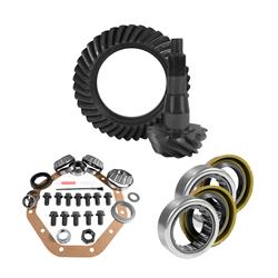 Ring and Pinion Gears,Yukon Gear & Axle ZF 9.25" CHRYSLER, 3.55 Ratio Rear Ring & Pinion GearInstall Kit Axle Bearings & Seals