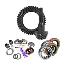 Ring and Pinion Gears,Yukon Gear & Axle 9.75" Ford, 3.73 Ratio Rear Ring & Pinion GearInstall Kit 2.53" ODAxle Bearings & Seals