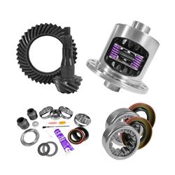Ring and Pinion Gears,Yukon Gear & Axle 9.75" Ford, 3.73 Ratio Rear Ring & Pinion Gearand 2.99" OD Axle Bearings & Seals