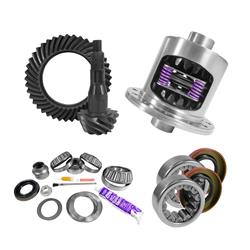 Ring and Pinion Gears,Yukon Gear & Axle 9.75" Ford, 3.73 Ratio Rear Ring & Pinion Gearand Axle Bearings & Seals