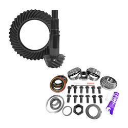 Ring and Pinion Gears,Yukon Gear & Axle 11.25" Dana 80, Thin 3.73 Ratio Rear Ring & Pinion GearInstall Kit Package,