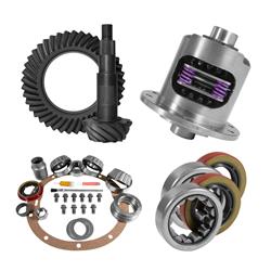 Ring and Pinion Gears,Yukon Gear & Axle 8.2" GM, 3.08 Ratio Rear Ring & Pinion GearInstall Kit 28 Spline and 2.25" OD Axle Bearings & Seals