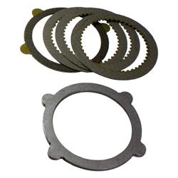 Differential Clutch, Steel Pack, Rear, Open, Ford, 9 in., 4-Tab Design, Set