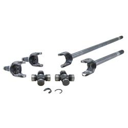 Axle Shafts, 4340 Chromoly, Inner/Outer/U-Joints, Front, 30-Spline, Dana 44, Ford, Kit