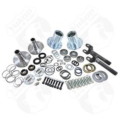Hub Conversion Kit, Spin Free, Manual Hubs, 30-Spline, 5 x 5.5 in. Bolt Pattern, Dana 30, Jeep, Kit
