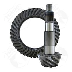 Ring and Pinion Gears, 4.56:1 Ratio, 24-spline, Standard Rotation, Rear, Dana 44, Jeep, JK, Set