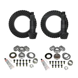 Yukon Complete Gear and Kit Package for JL and JT Jeep Rubicon D44 Rear & D44 Front, 4.88 Gear Ratio