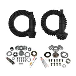 Ring and Pinion Gears and Installation Kit Combo, 4.56:1 Ratio, Dana 30/44, Jeep, Non-Rubicon Kit