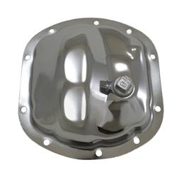 Differential Cover, 10-bolt, Steel, Chrome, Dana 30, Standard Rotation Only, Each