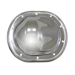 Differential Cover, 10-bolt, Steel, Chrome, Ford 7.5 in., Each