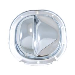 Differential Cover, 10-bolt, Steel, Chrome, Ford 8.8 in., Each