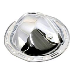 Differential Cover, 12-bolt, Steel, Chrome, GM 8.875 in. Passenger Car, Each