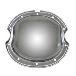 Differential Cover, 10-bolt, Steel, Chrome, GM 8.2 in., BOP Axle, Each