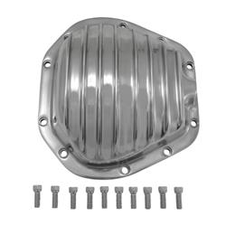 Differential Cover, 10-bolt, Aluminum, Polished, Dana 60, Front Reverse Differentials Only, Each