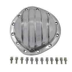 Differential Cover, 12-bolt, Aluminum, Polished, GM 8.875 in. Truck, Chevy, GMC, Each