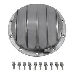 Differential Cover, 10-bolt, Aluminum, Polished, GM 8.2 in., GM 8.5 in., GM 8.6 in., Each