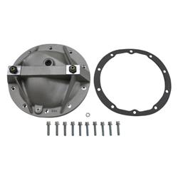 Differential Cover, Aluminum Girdle Cover, Natural, 10-bolt, GM 8.2 in., BOP Axle, Each