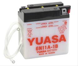 Battery, 6 V, Top Post, 4.50 in. Length, 2.437 in. Width, 5.125 in. Height, Each
