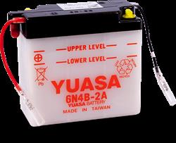 Battery, 6 V, Top Post, 4.000 in. Length, 1.875 in. Width, 3.750 in. Height, Each