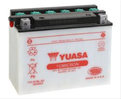 Battery, YuMicron, 12 V, 260 Cranking Amps, Top Post, 8.125 in. Length, 3.563 in. Width, 6.375 in. Height, Each