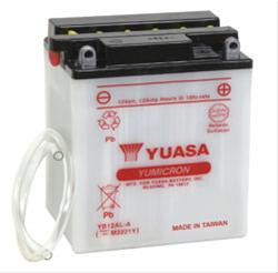 Batteries, Yuasa YuMicron, Starting, 12 V, Top, Wet Cell, 6.80 lbs., Each