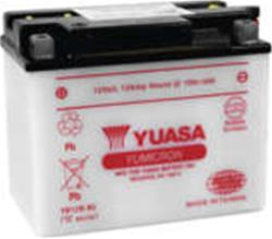 Battery, YuMicron, 12 V, Top Post, 6.313 in. Length, 3.188 in. Width, 5.125 in. Height, Suzuki, Yamaha, Each